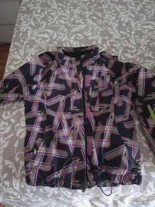 Chaqueta de nieve multicolor Talla 10 años