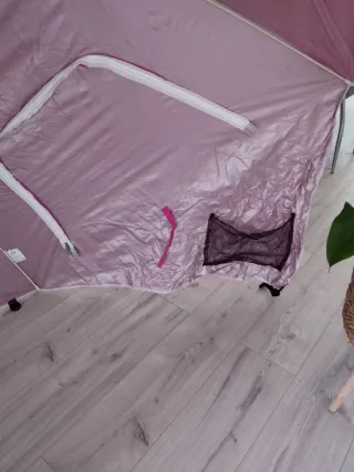 Sombrilla rosa poliéster