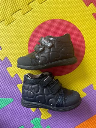 Botines Pablosky Talla 22 Negro Charol