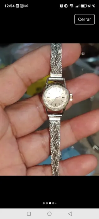 Reloj LAVRE LEUVA Plata Vintage Mujer