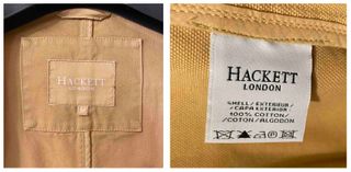 Chaqueta HACKETT, de algodón, color camel.