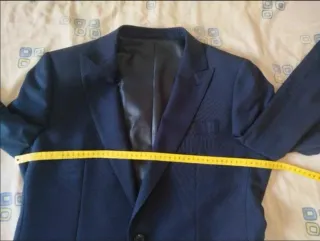 Medio chaqué azul marino