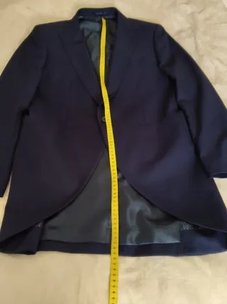 Medio chaqué azul marino talla 52