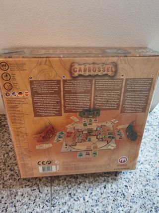 Jogo de tabuleiro Carrossel - Novo