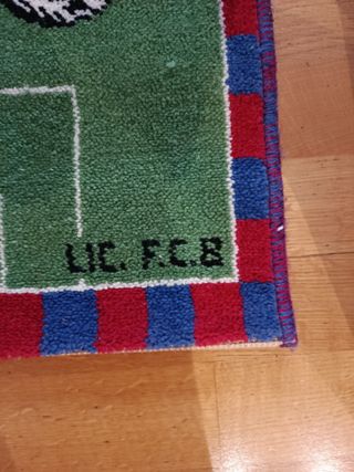 Alfombra Fútbol FCB juego las chapas