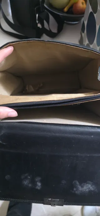 Bolso de piel Dupont hombre