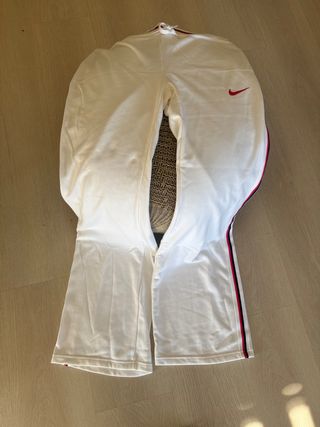Pantalón vintage Nike blanco