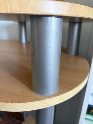 Escritorio 110cm madera y metal