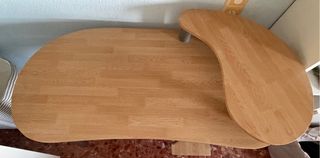 Escritorio 110cm madera y metal