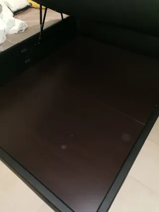 Canapé polipiel 150x190cm gran capacidad 37cm alto