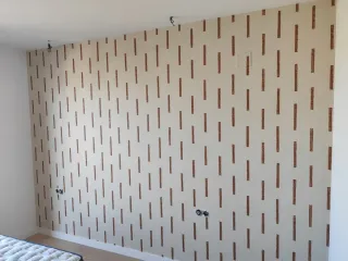 Colocación Papel pintado