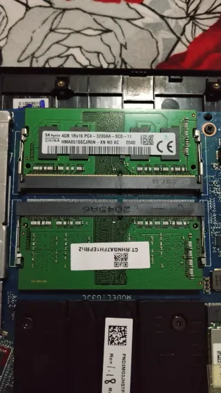 8GB DDR4 3200MHz portátil 2x4