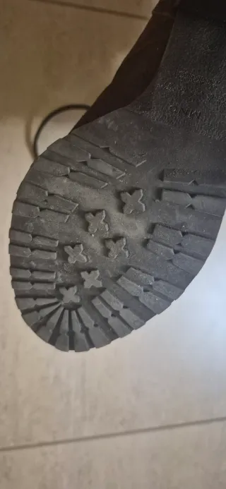 Botines Mango Marrones Tacón