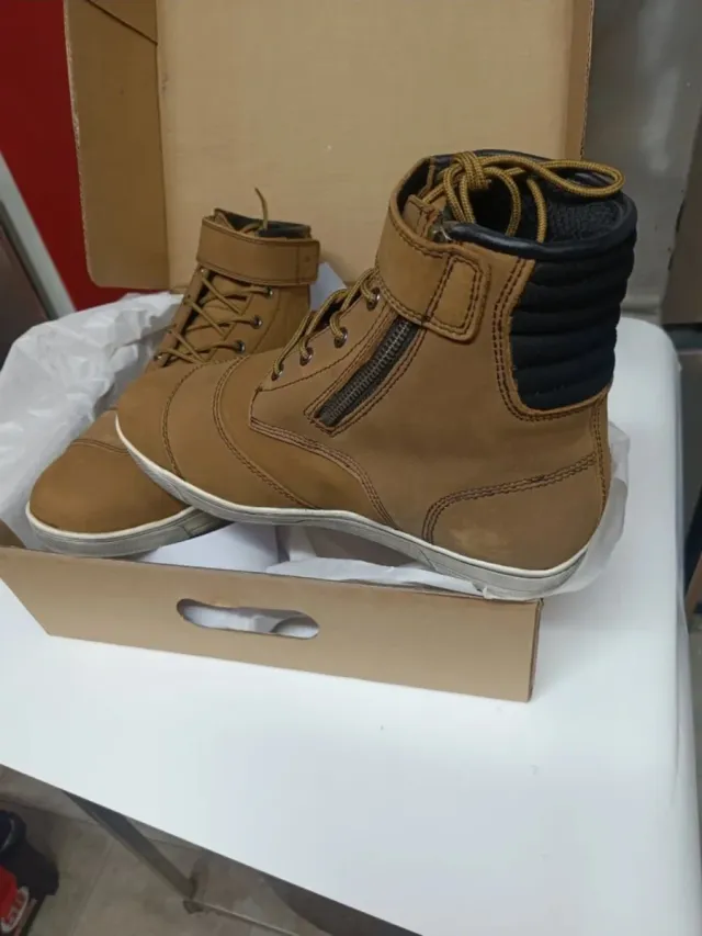 Botas de moto casual Fusport(el dorado)