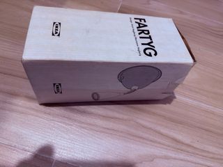 Lámpara FARTYG Ikea gris/plateada