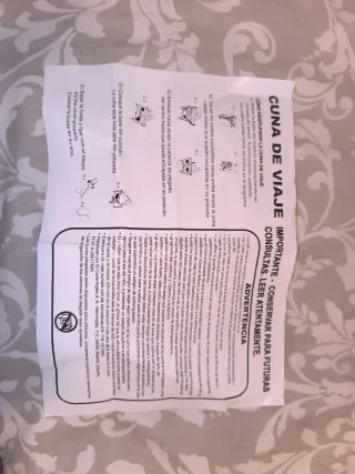 Parque infantil cuna de viaje azul