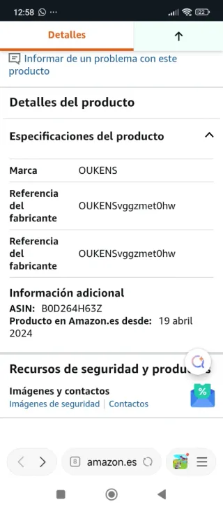 Módulo exterior parabrisas