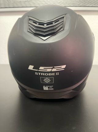 Casco de moto LS2 negro
