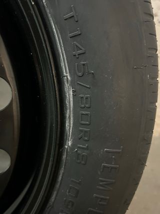 Kit Rueda Emergencia Nissan Qashqai 145/80/18Nuevo