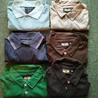 6 magliette polo taglia L  Navigare e Alley&Sons