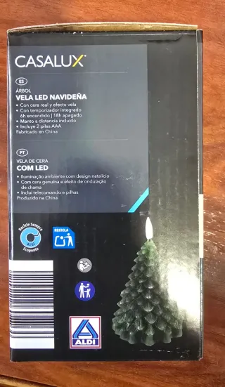 Vela LED Árbol Navideño Casalux