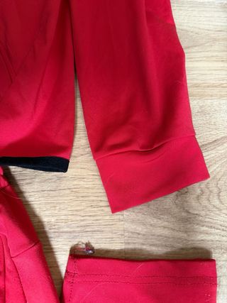 Conjunto chandal deportivo rojo