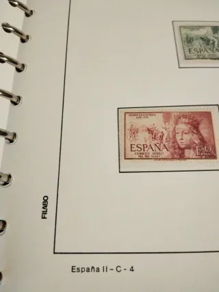 Sellos España 1951.  Escuchó ofertas