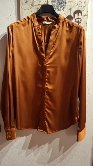 Camicia Calliope Bronzo S