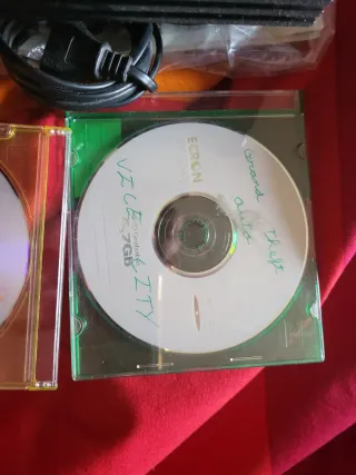 Playstation 2 Negra + 12 DVDs y mas