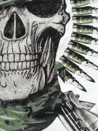 Camiseta Calavera Talla M