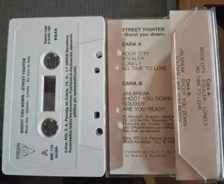 Cassette Street Fighter Shoot You Down 1984