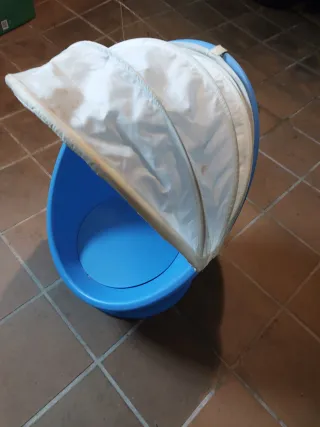 Sillón infantil IKEA PS LOMSK azul