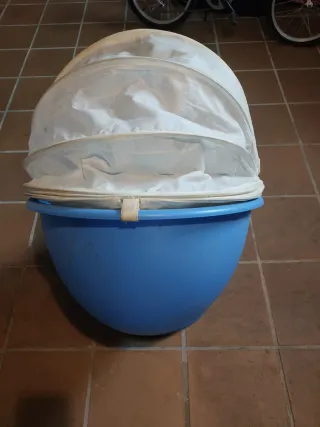 Sillón infantil IKEA PS LOMSK azul