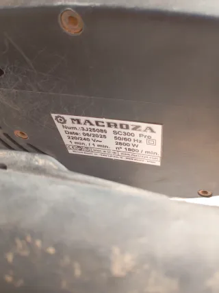 Rozadora Macroza 2800W