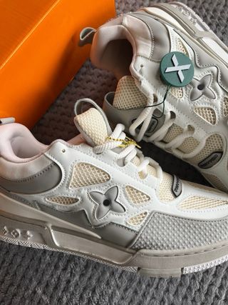 Louis Vuitton Skate Bianche e Grigie