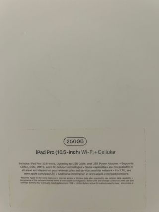 iPad Pro 256GB Grigio Siderale con Scatola Originale