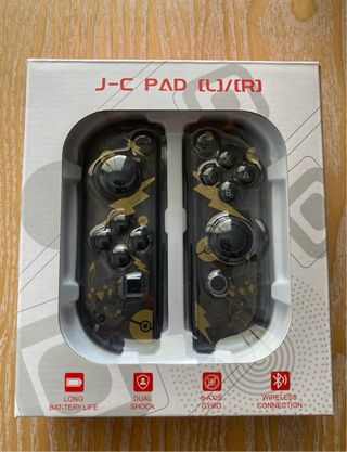 Joycons pikachu nintendo switch
