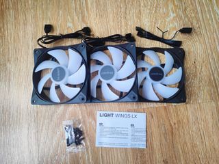 3 Ventiladores Be Quiet! 120mm PWM para PC