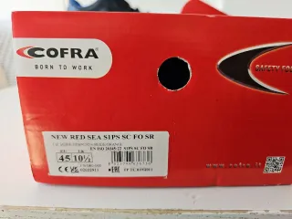 Calzado de seguridad Cofra y Panter.