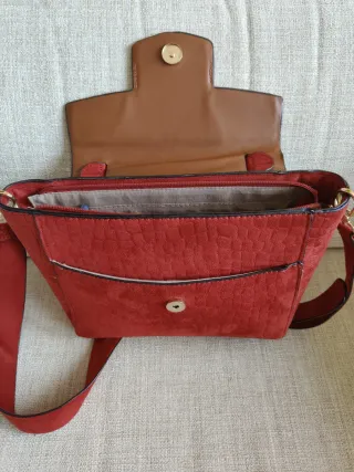 Bolso y monedero Parfois rojo
