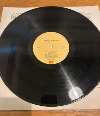 Vinile Franco Battiato La Voce Del Padrone