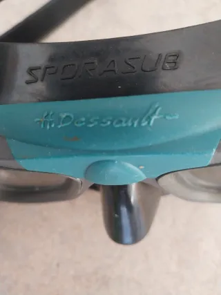 Maschera subacquea in silicone