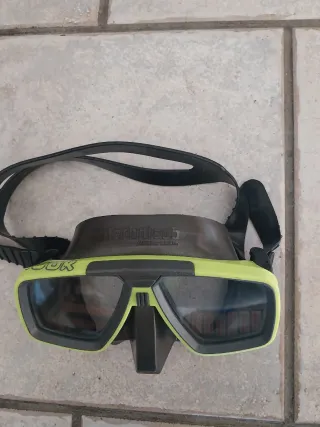 Maschera subacquea in silicone