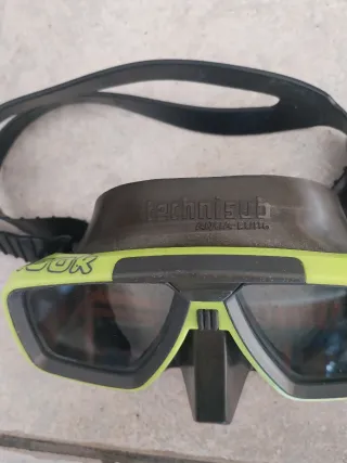 Maschera subacquea in silicone