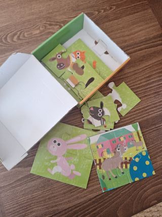 Puzzle Granja 8+1 piezas HEADU