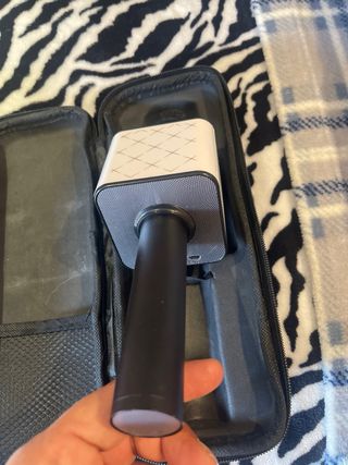 Micrófono Karaoke Rosa y Blanco