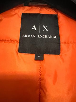 Abrigo verde Armani Exchange hombre