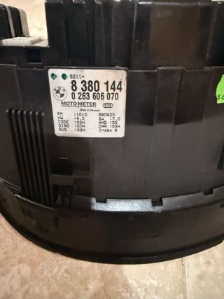 Cuadro de instrumentos BMW E46 gasolina