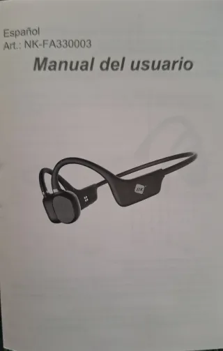 Auriculares Bluetooth Conducción Ósea Negros