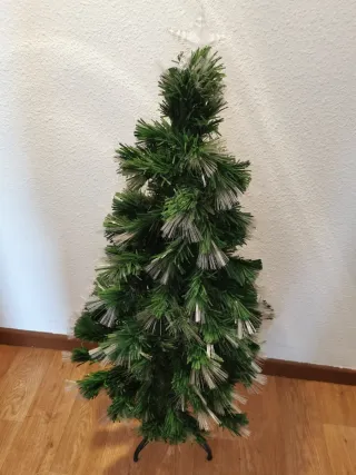 Árbol de Navidad Fibra Óptica 120cm
